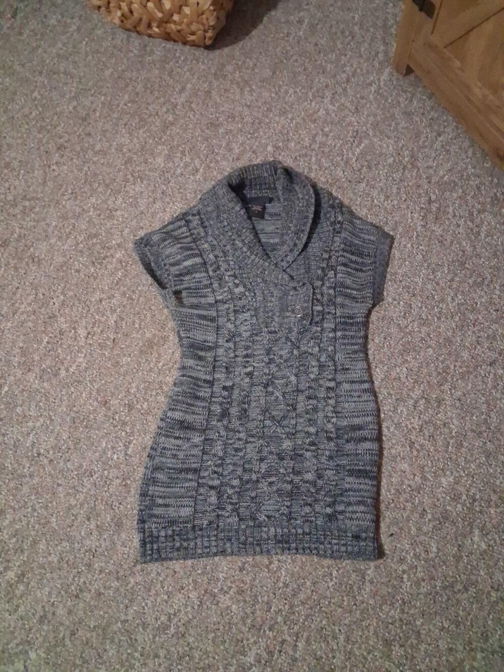 hooked Up Sweater Long Shirt/dress